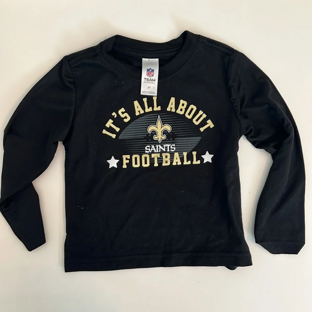 LOT! VGUC New Orleans Saints Shirts for Kids